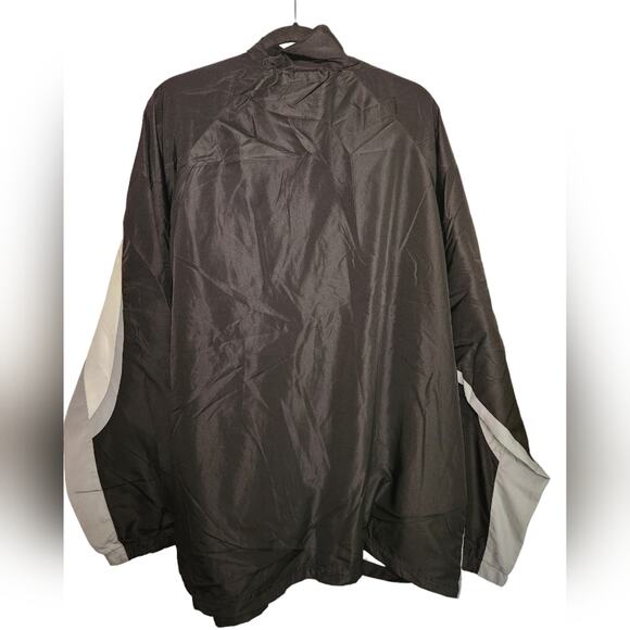 Spalding Black Windbreaker Jacket Menswear Activewear Warmup Lightweight - Picture 8 of 8